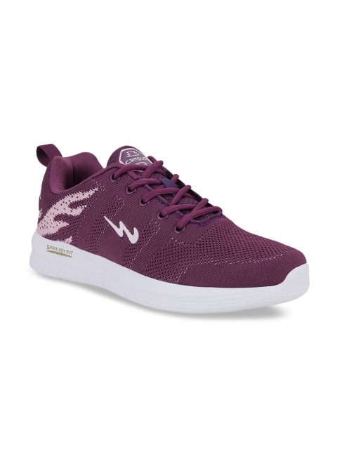 

Campus Women Purple Mesh Running Shoes