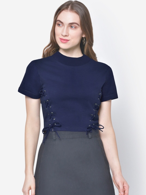 

Martini Women Blue Solid Top