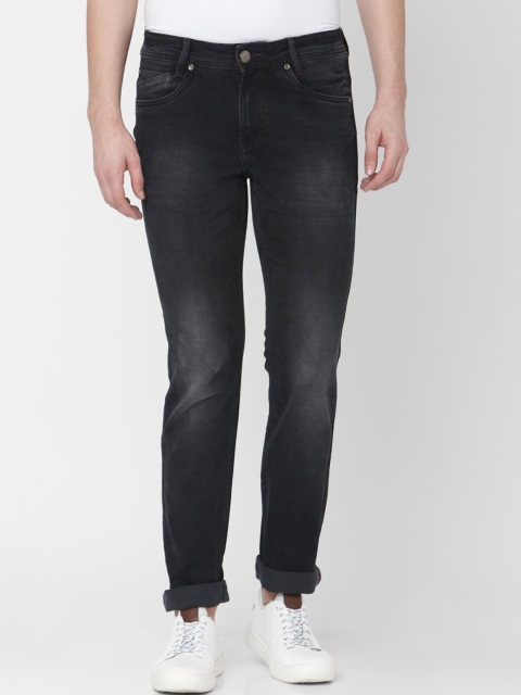 

Mufti Men Black Skinny Fit Mid-Rise Clean Look Jeans