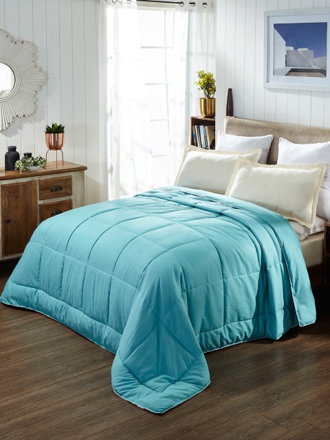 

Portico New York Blue Solid Mid Winter Double Bed Comforter