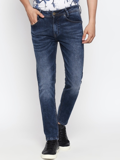 

Mufti Men Navy Blue Slim Fit Mid-Rise Clean Look Stretchable Jeans