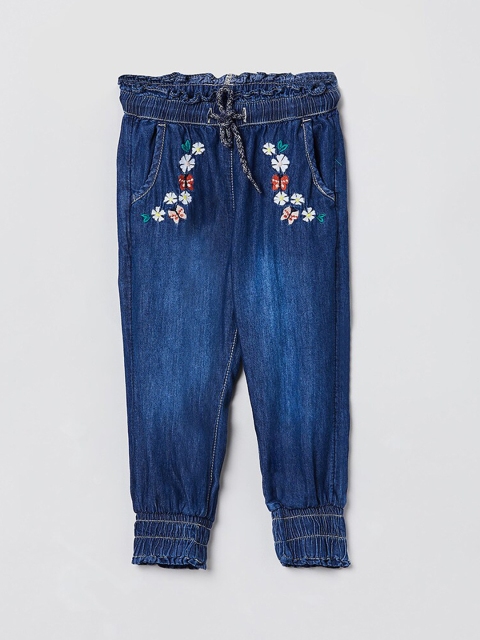 

max Girls Blue Regular Fit Jeans