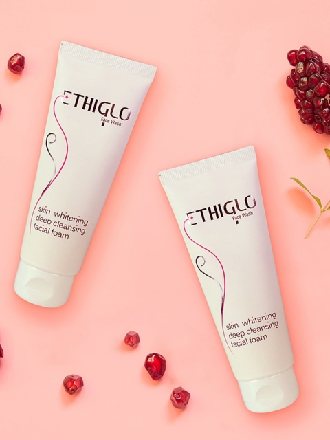 

ETHIGLO Set Of 4 Skin Whitening Face Wash 280ml, White