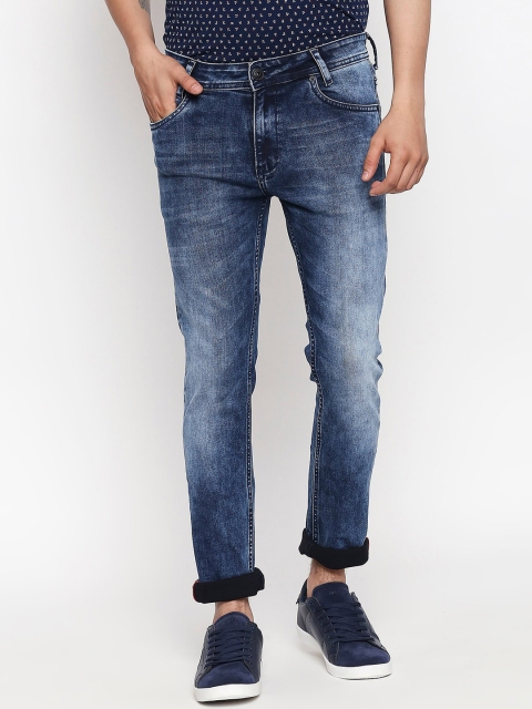 

Mufti Men Blue Skinny Fit Mid-Rise Clean Look Jeans