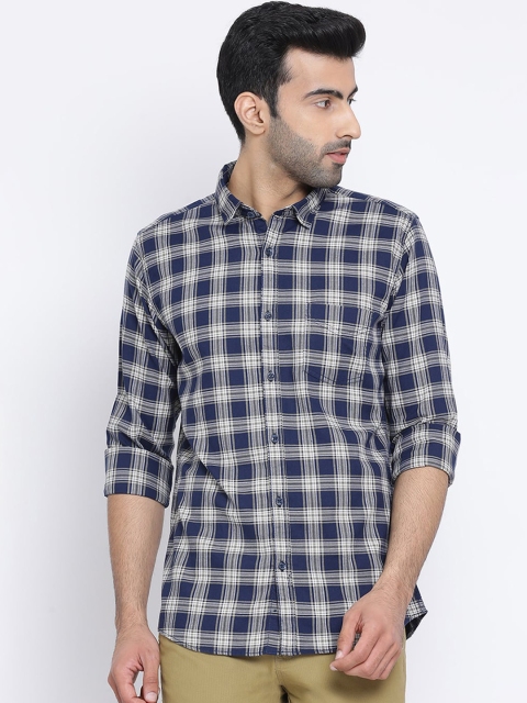 

Richlook Men Multicoloured Slim Fit Checked Casual Shirt, Multi