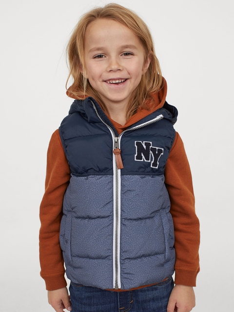 

H&M Boys Blue Puffer Gilet