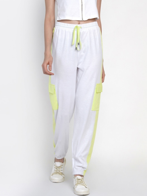 

Texco Women White Regular Fit Solid Cargos