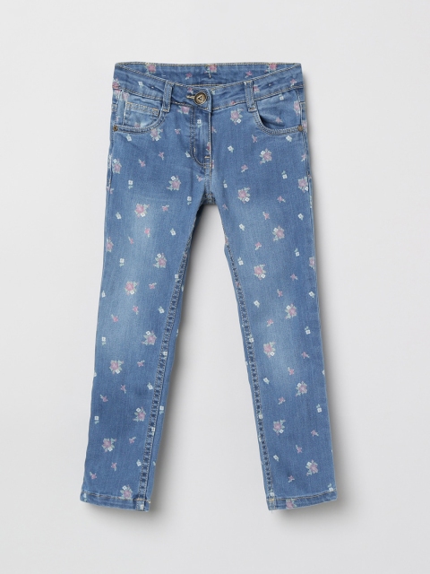 

max Girls Blue Regular Fit Jeans