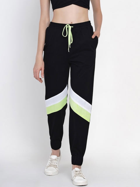 

Texco Women Black Regular Fit Solid Joggers