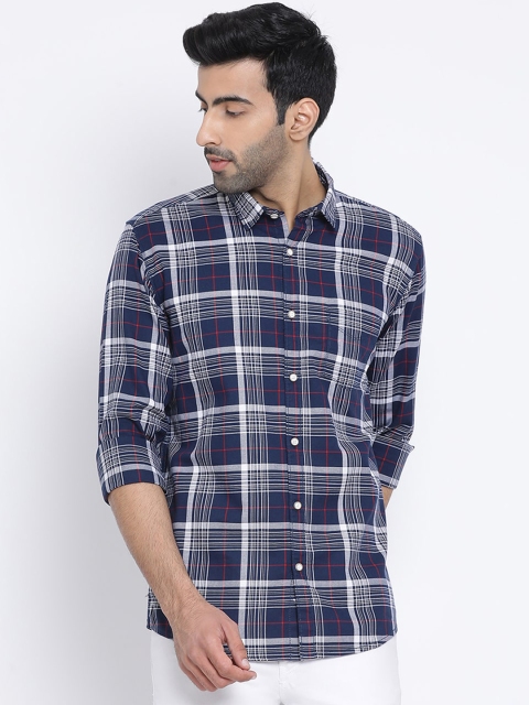 

Richlook Men Multicoloured Slim Fit Checked Casual Shirt, Multi