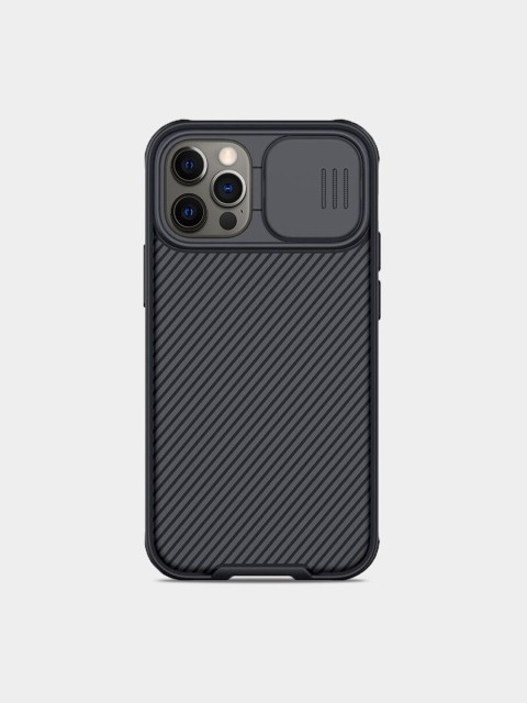 

TREEMODA Black Solid iPhone 12 & 12 Pro Mobile Back Case
