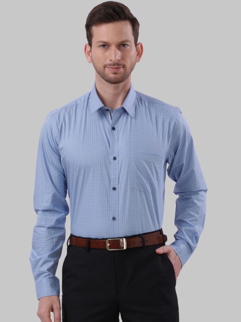 

Next Look Men Blue Slim Fit Printed Casual Shirt
