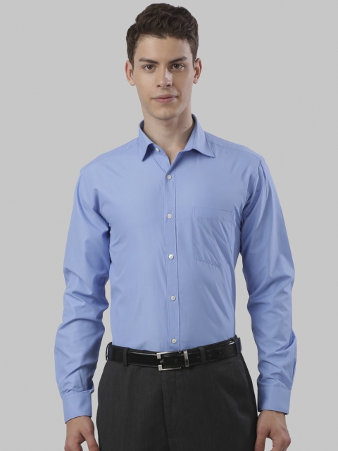 

Next Look Men Blue Slim Fit Solid Casual Shirt