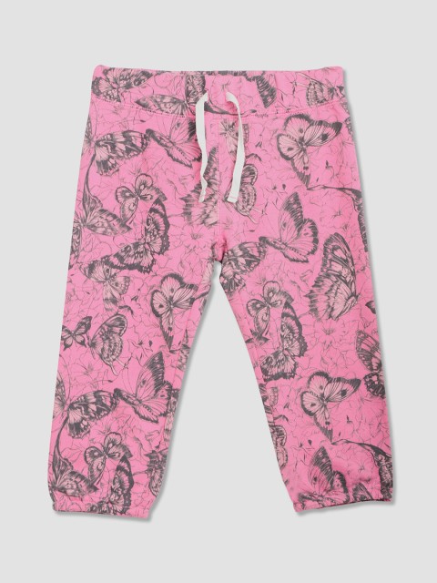 

GAP Girls Pink Printed TrackPant