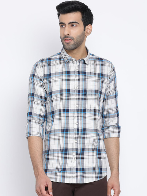 

Richlook Men Multicoloured Slim Fit Checked Casual Shirt, Multi