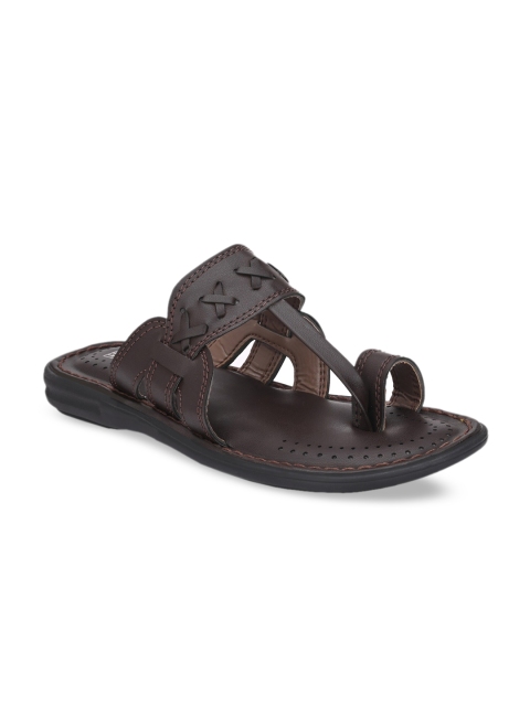 

Big Fox Men Brown Solid Thong Flip-Flops