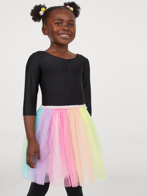

H&M Girls Multicoloured Voluminous Tulle Skirt, Multi