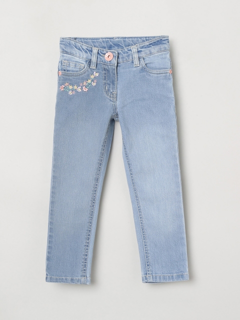 

max Girls Blue Regular Fit Jeans