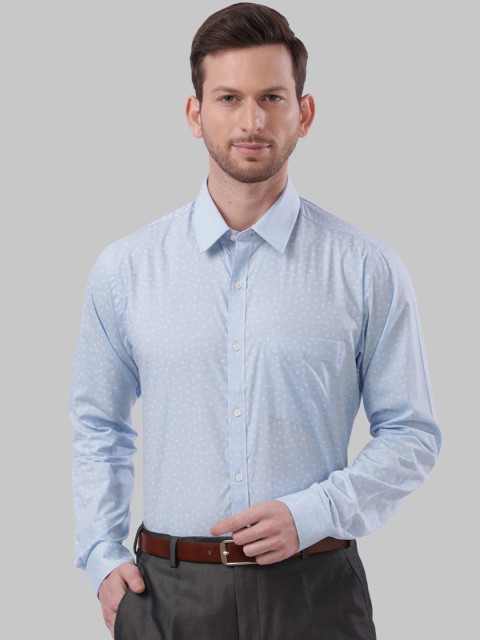 

Next Look Men Blue Slim Fit Printed Casual Shirt