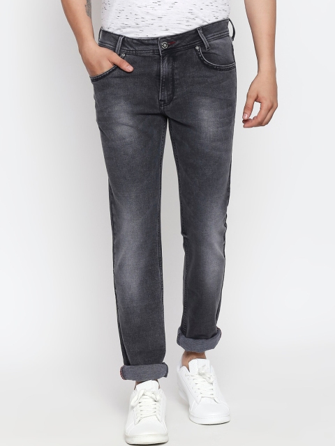 

Mufti Men Grey Skinny Fit Mid-Rise Clean Look Jeans