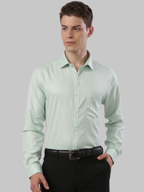 

Next Look Men Green Slim Fit Striped Casual Shirt