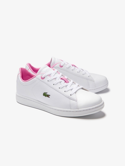 

Lacoste Girls White Sneakers