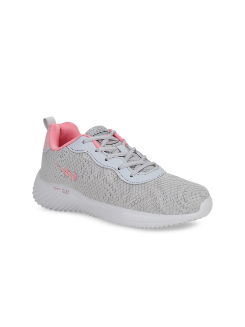 

Campus Women Grey Mesh Running Shoes