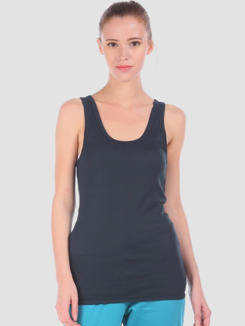 

GAP Women Navy Blue Solid Modern Tank Top