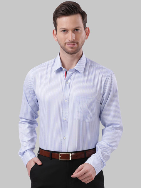 

Next Look Men Blue Slim Fit Striped Casual Shirt