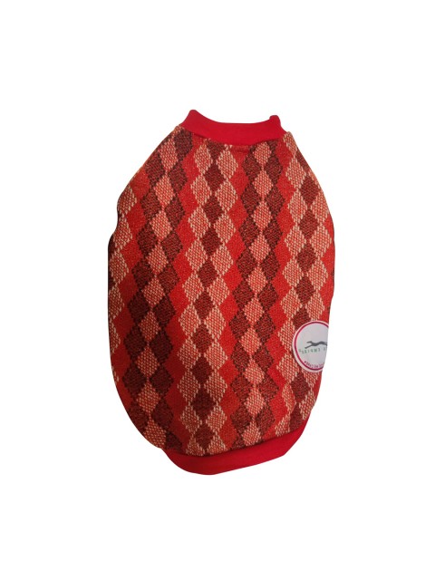 

PETS EMPIRE Red Printed Dog Sweater