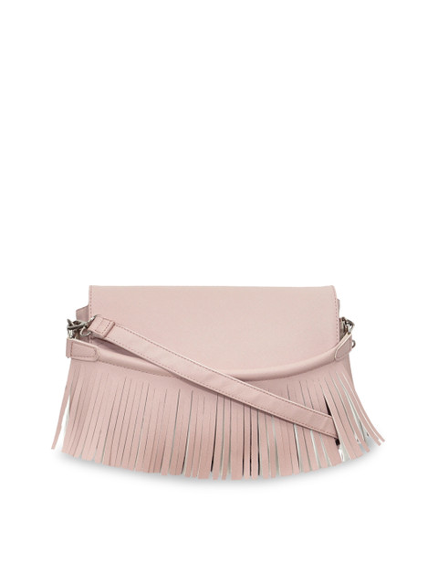 

Diwaah Pink Solid Sling Bag