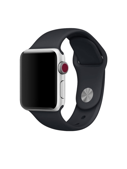

TREEMODA Unisex Grey Apple iWatch Silicone Strap