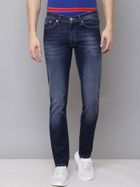 

GANT Men Blue Slim Fit Mid-Rise Clean Look Jeans