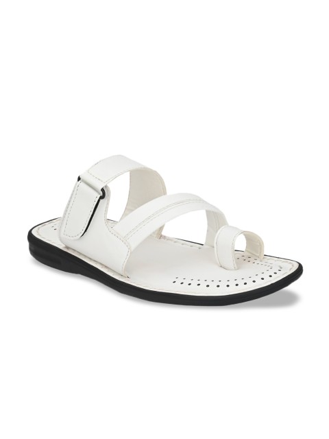 

Big Fox Men White Solid Slip-On
