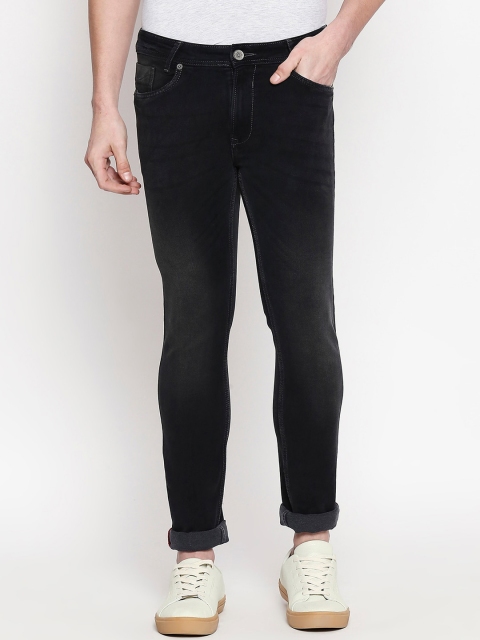 

Mufti Men Black Skinny Fit Mid-Rise Clean Look Stretchable Jeans