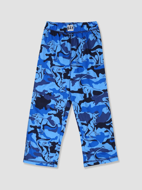 

GAP Boys Blue Original Regular Fit Printed Regular Trousers