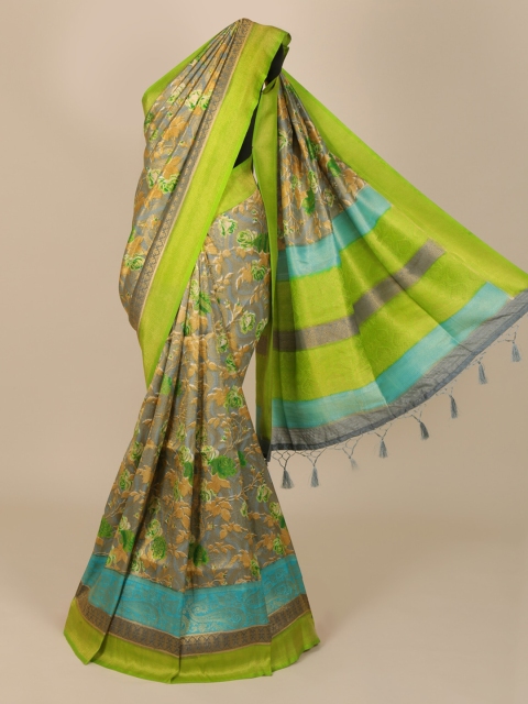 

Pothys Grey Printed Saree
