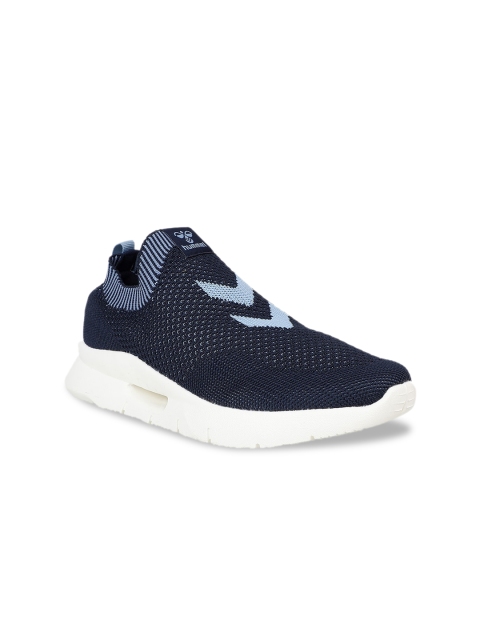 

hummel Unisex Blue Sneakers