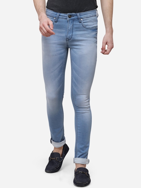

Greenfibre Men Blue Slim Fit Mid-Rise Clean Look Jeans