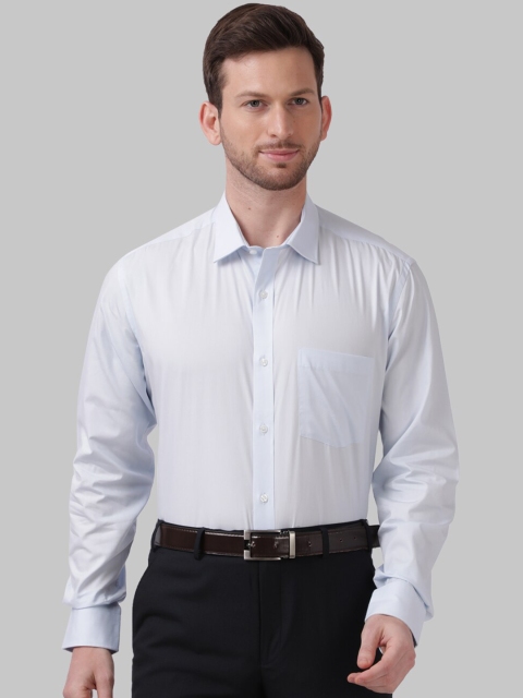 

Park Avenue Men Blue Regular Fit Solid Formal Shirt