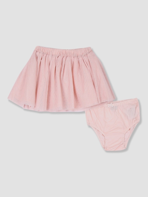 

GAP Toddler Girl Light Pink Tulle Circle Skirt With Briefs