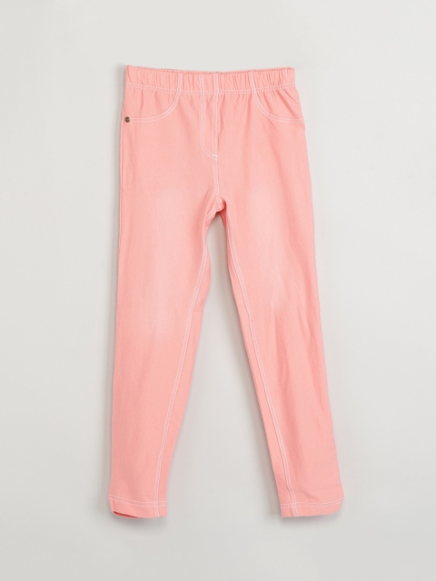 

max Girls Orange Regular Fit Jeans