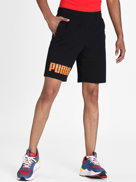 

Puma Men Black Printed 1948 Graphic Shorts