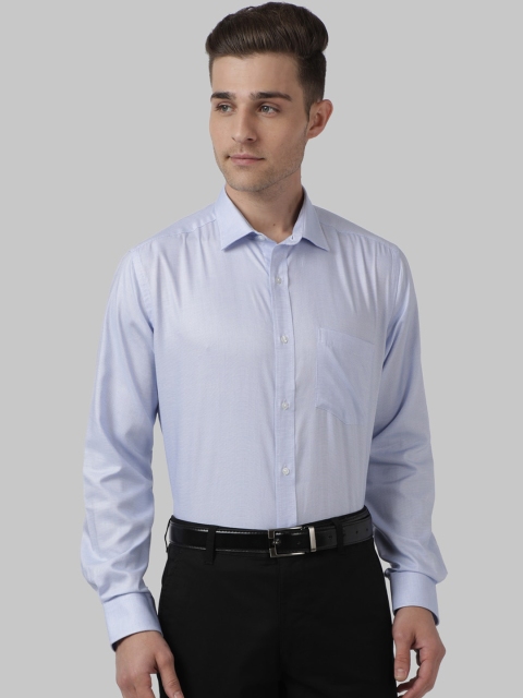 

Park Avenue Men Blue Regular Fit Solid Formal Shirt