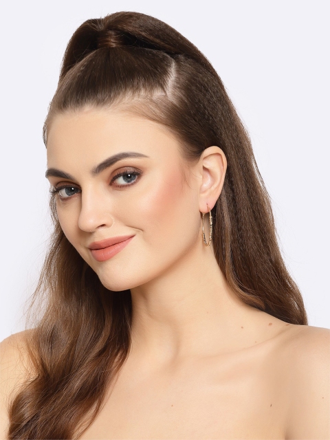 

AVANT-GARDE PARIS Gold-Plated Circular Hoop Earrings