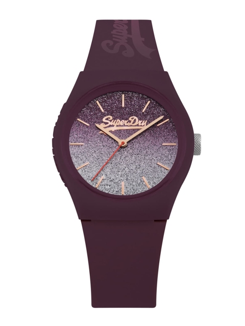 

Superdry Women Purple Analogue Watch SYL179R
