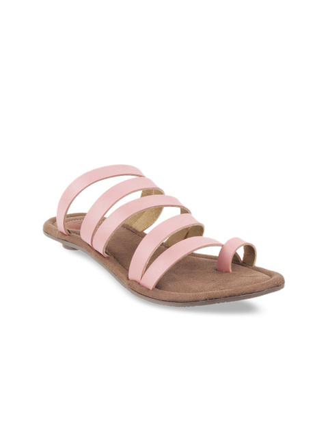 

Catwalk Women Pink Solid One Toe Flats