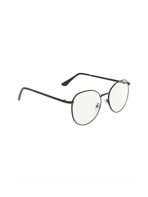 

CRIBA Unisex UV Protected Lens Cut Protection Round Sunglasses 001, Transparent
