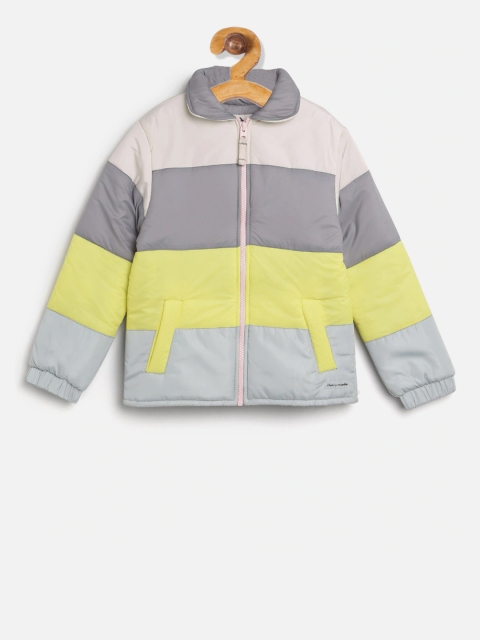 

Cherry Crumble Boys Multicoloured Colourblocked Padded Jacket, Multi