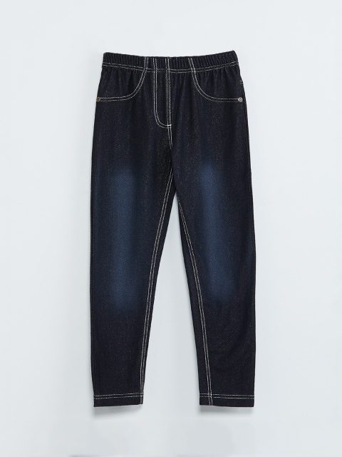 

max Girls Black Regular Fit Mid-Rise Clean Look Jeans